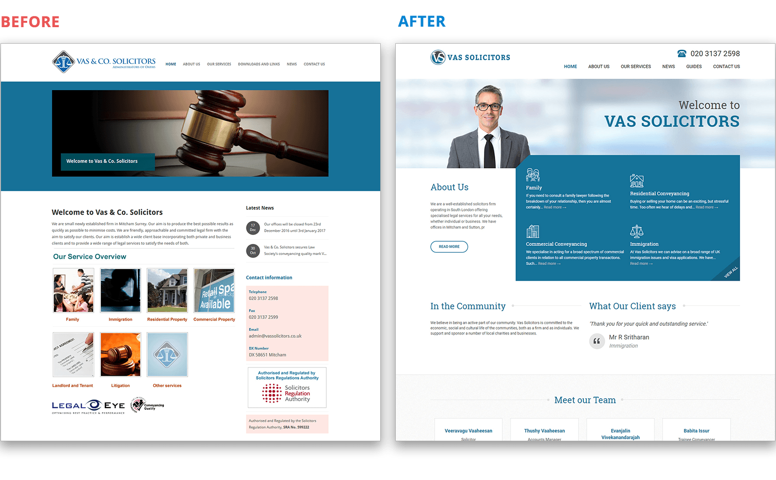 vas-solicitor before after